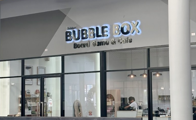 Bubble Box Board Game & Cafe คาเฟ่บอร์ดเกม สวรรค์ของคนรักเกม